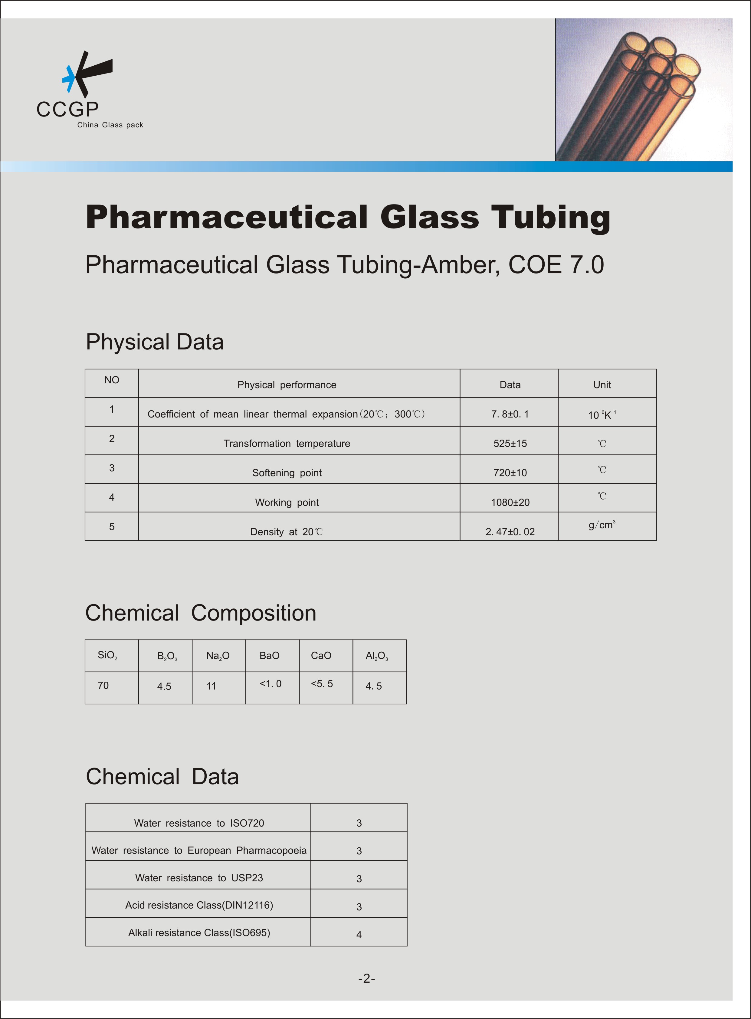 tubular glass